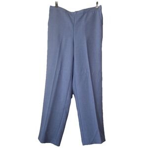 Alfred Dunner Size 10 Proportioned Short Blue Periwinkle Polyester Pants NWT